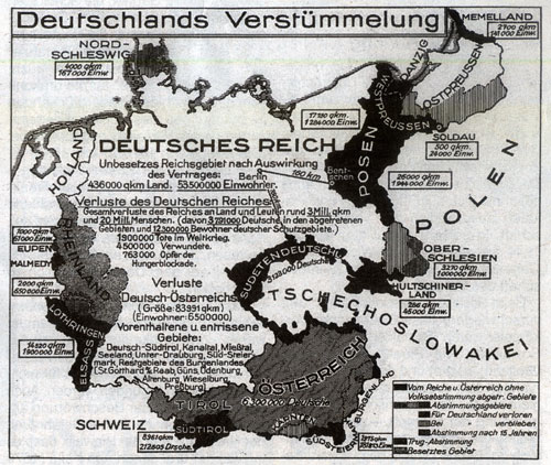 Gebietsverluste - Deutschlands Verstümmelung